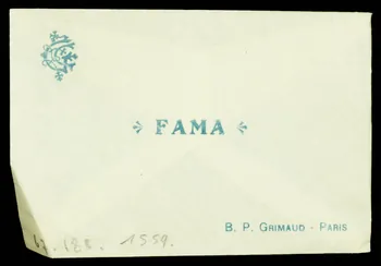 ENVELOPPE DE JEU DE CARTES FAMA 1967.185.1559  Photo