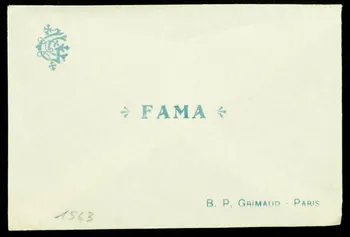 ENVELOPPE DE JEU DE CARTES FAMA 1967.185.1563  Photo