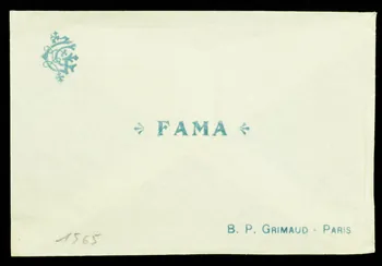 ENVELOPPE DE JEU DE CARTES FAMA 1967.185.1565  Photo