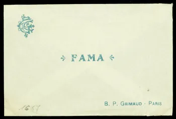 ENVELOPPE DE JEU DE CARTES FAMA 1967.185.1567  Photo
