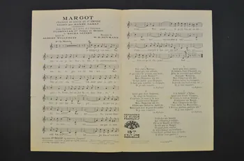 Albert Willemetz ; Werner-Richard Heymann ; Henri Garat ; Francis F. Salabert chanson petit format Île-de-France, France 1934 1966.190.99 Photo Mucem