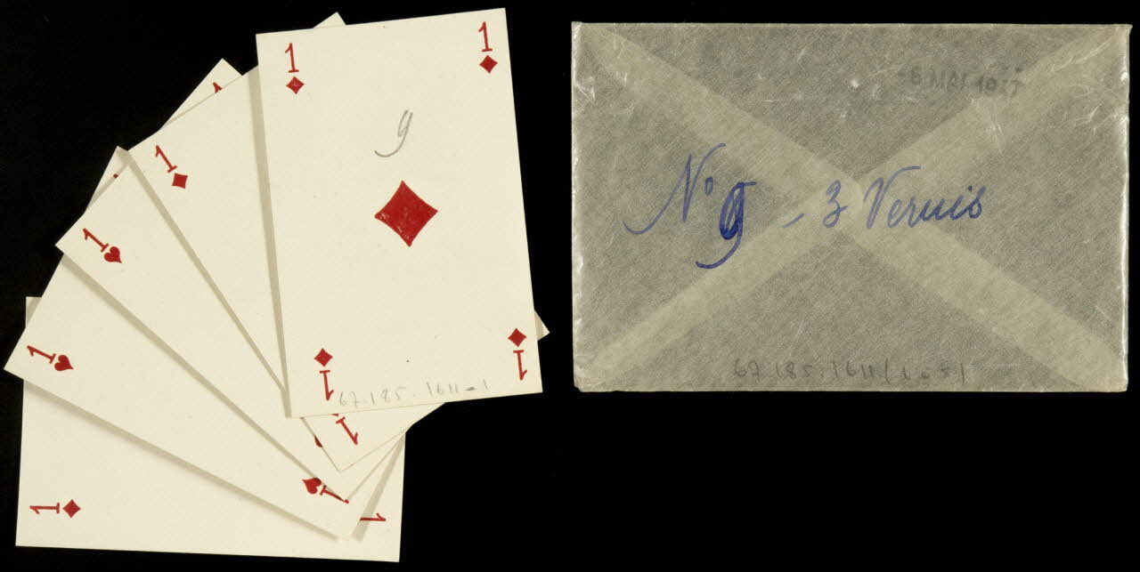 cartes à jouer Cartes à jouer 1967.185.1611.1/5 Photo