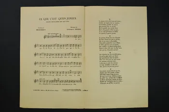chanson petit format 1965.177.113 Photo Mucem