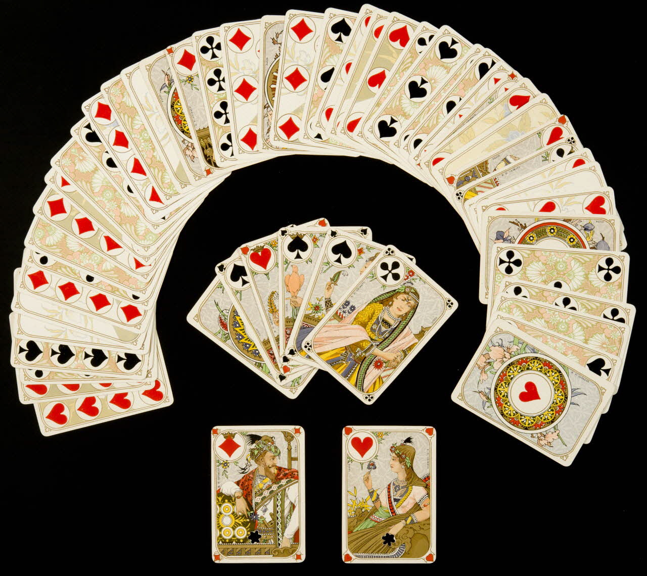 cartes à jouer CARTES INDIENNES 1967.185.1660.1-59  Photo