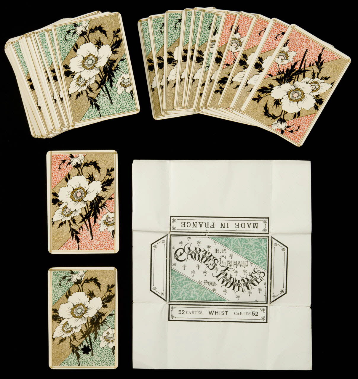 cartes à jouer CARTES INDIENNES 1967.185.1660.1-59  Photo