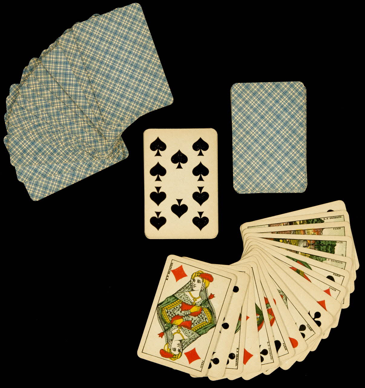 jeu de cartes Jeu de cartes 1967.185.1671.1/52 Photo