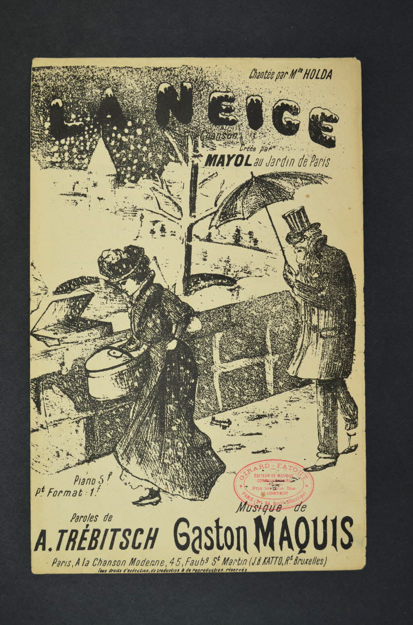 chanson petit format 1965.177.116 Photo Mucem