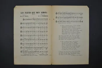 Roland GaëL ; Octave Crémieux ; Digoudé-Diodet; chanson petit format Île-de-France, France 1907 1966.192.17  Photo Mucem