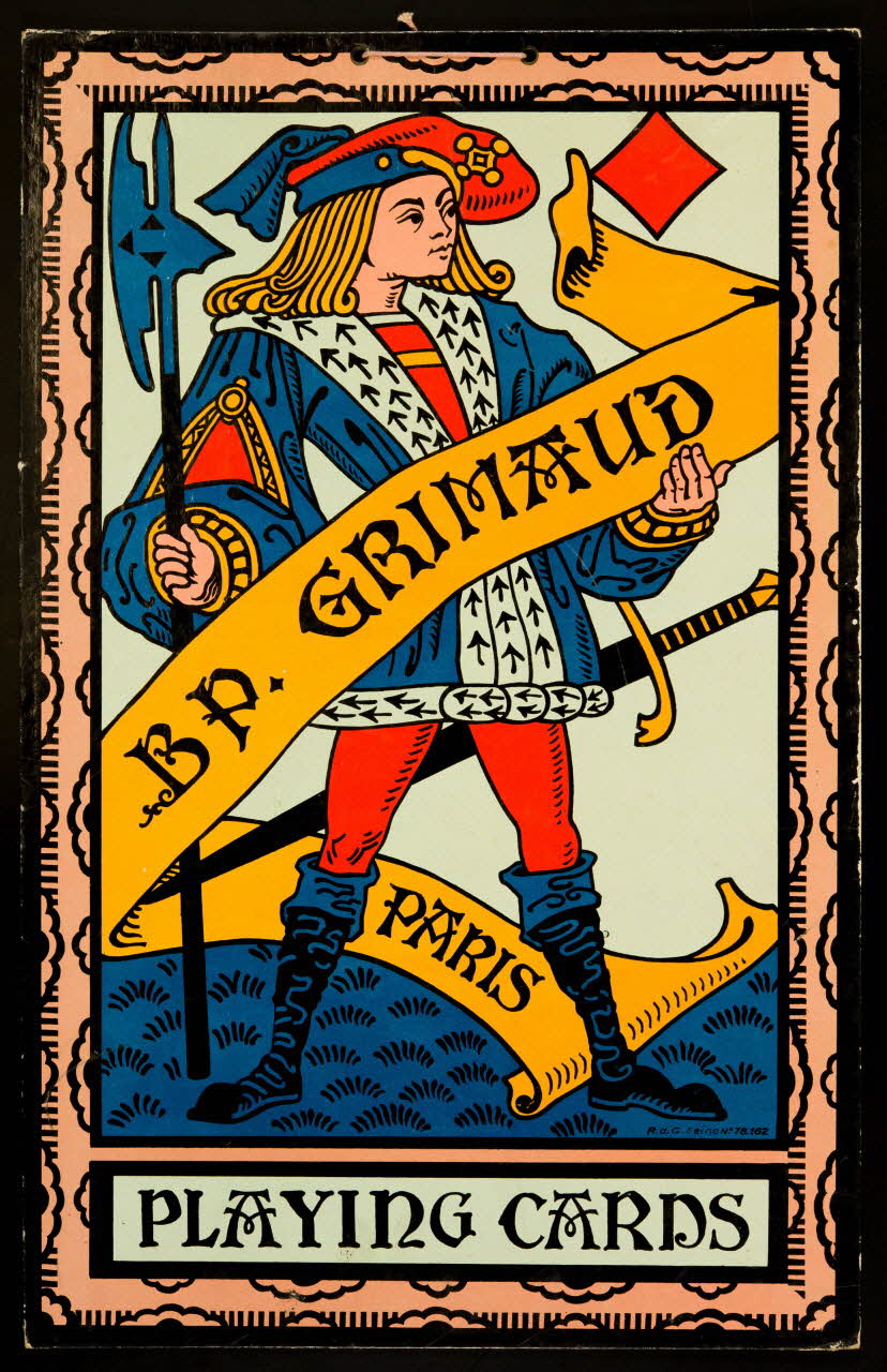 estampe BP. GRIMAUD  PLAYING CARDS 1967.185.1751 Photo