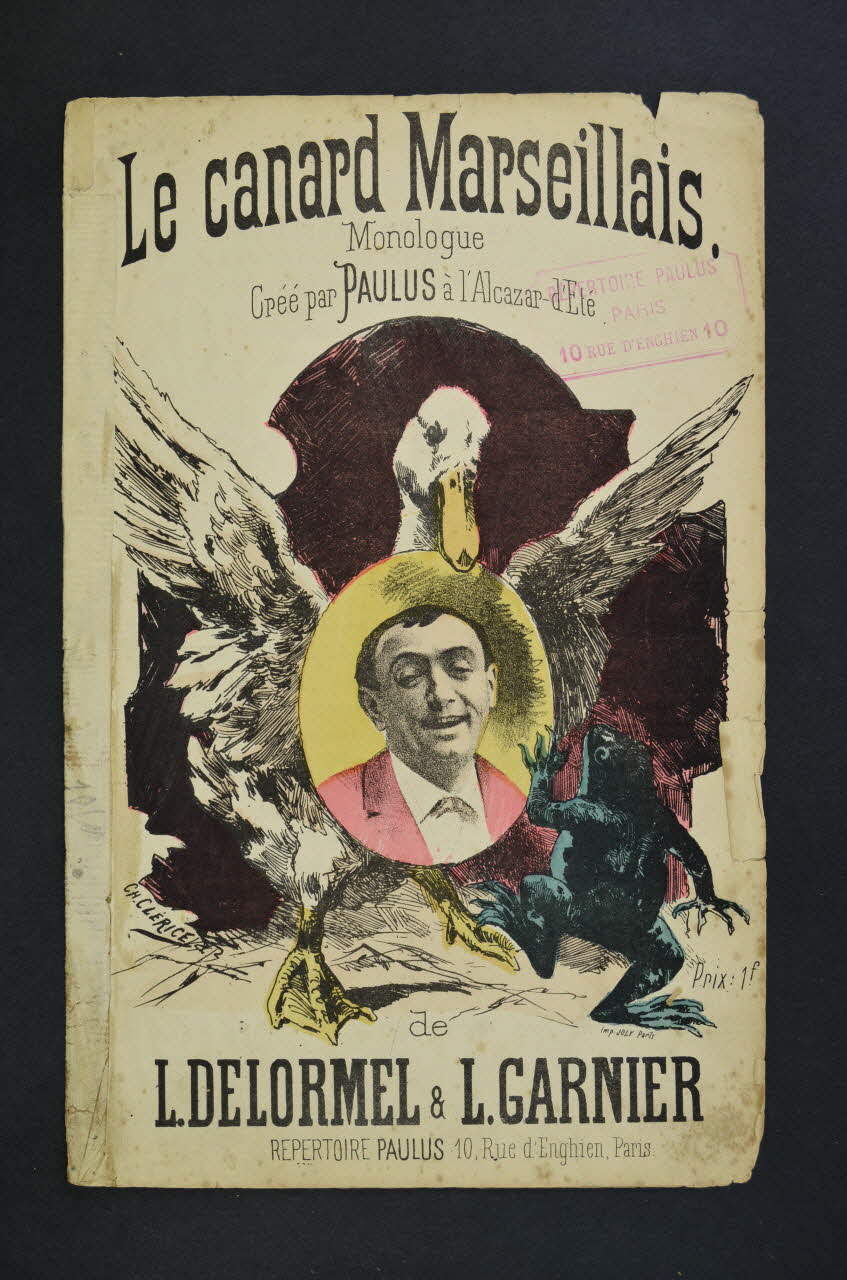 chanson petit format 1965.177.119 Photo Mucem