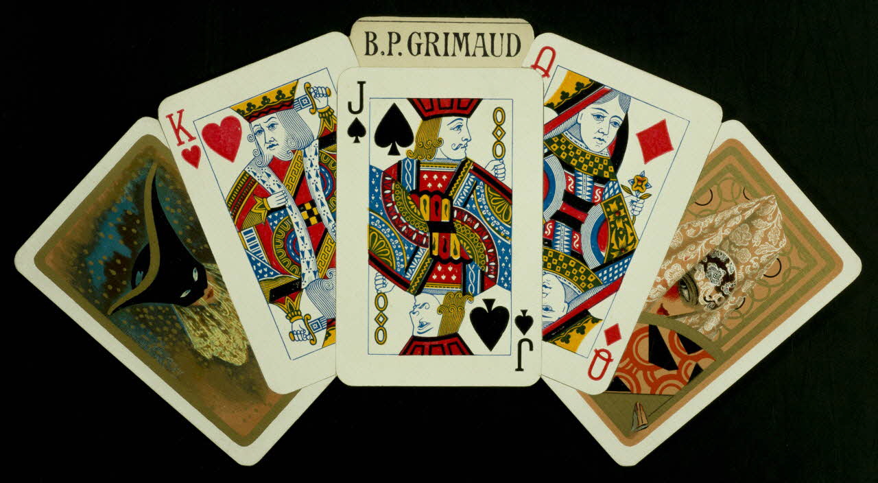 cartes à jouer B.P. GRIMAUD 1967.185.1771 Photo
