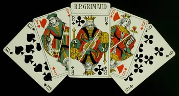 cartes à jouer B.P. GRIMAUD 1967.185.1775  Photo