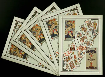 cartes à jouer BP. GRIMAUD  54. RUE de LANCRY.  .PARIS. 1967.185.1776.1/6 Photo