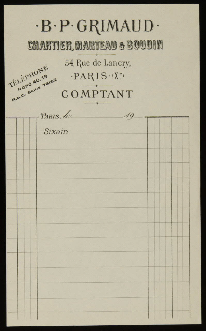 estampe .B.P.GRIMAUD. 1967.185.1778.1 Photo