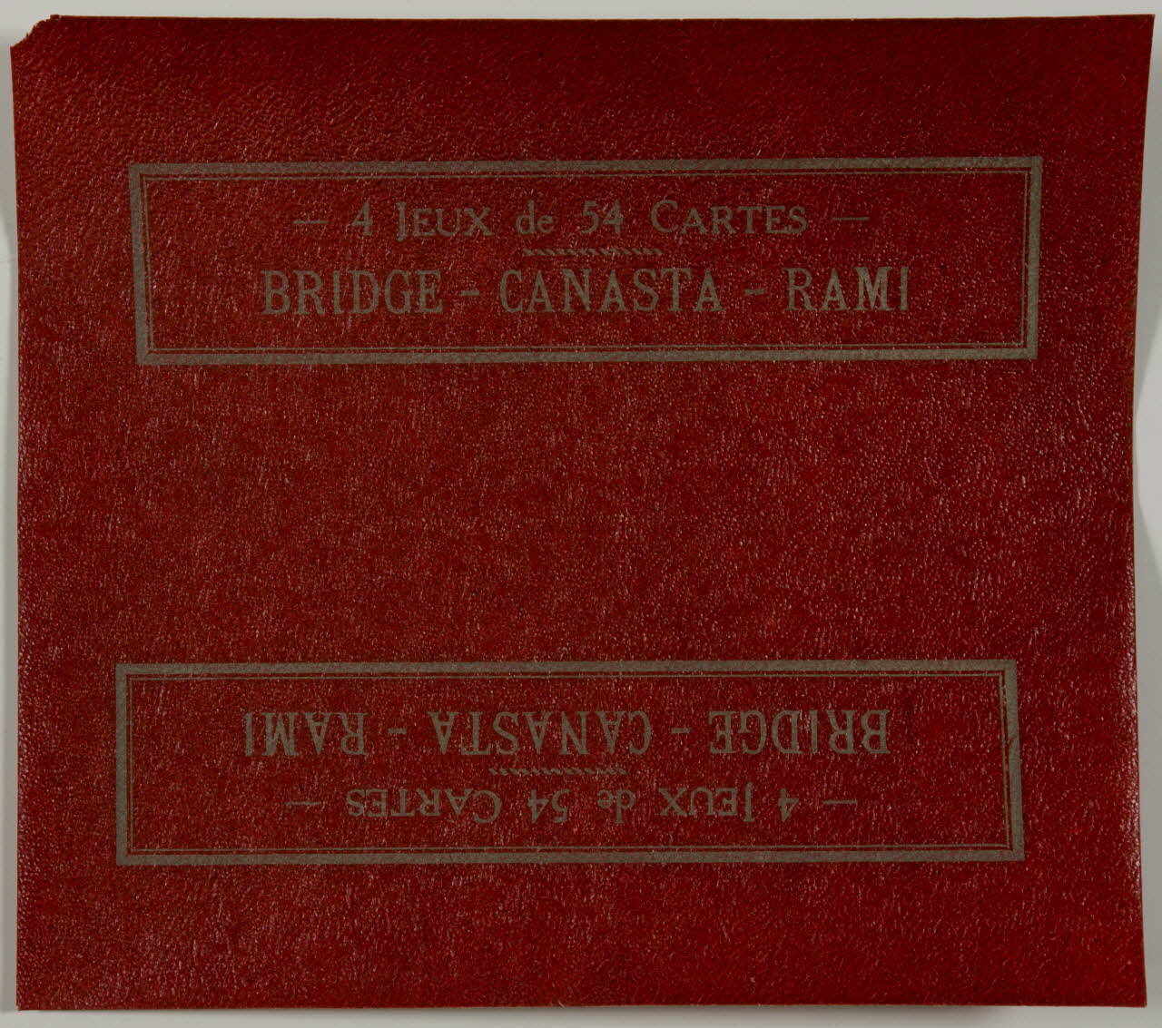 estampe BRIDGE - CANASTA - RAMI 1967.185.1782.2 Photo