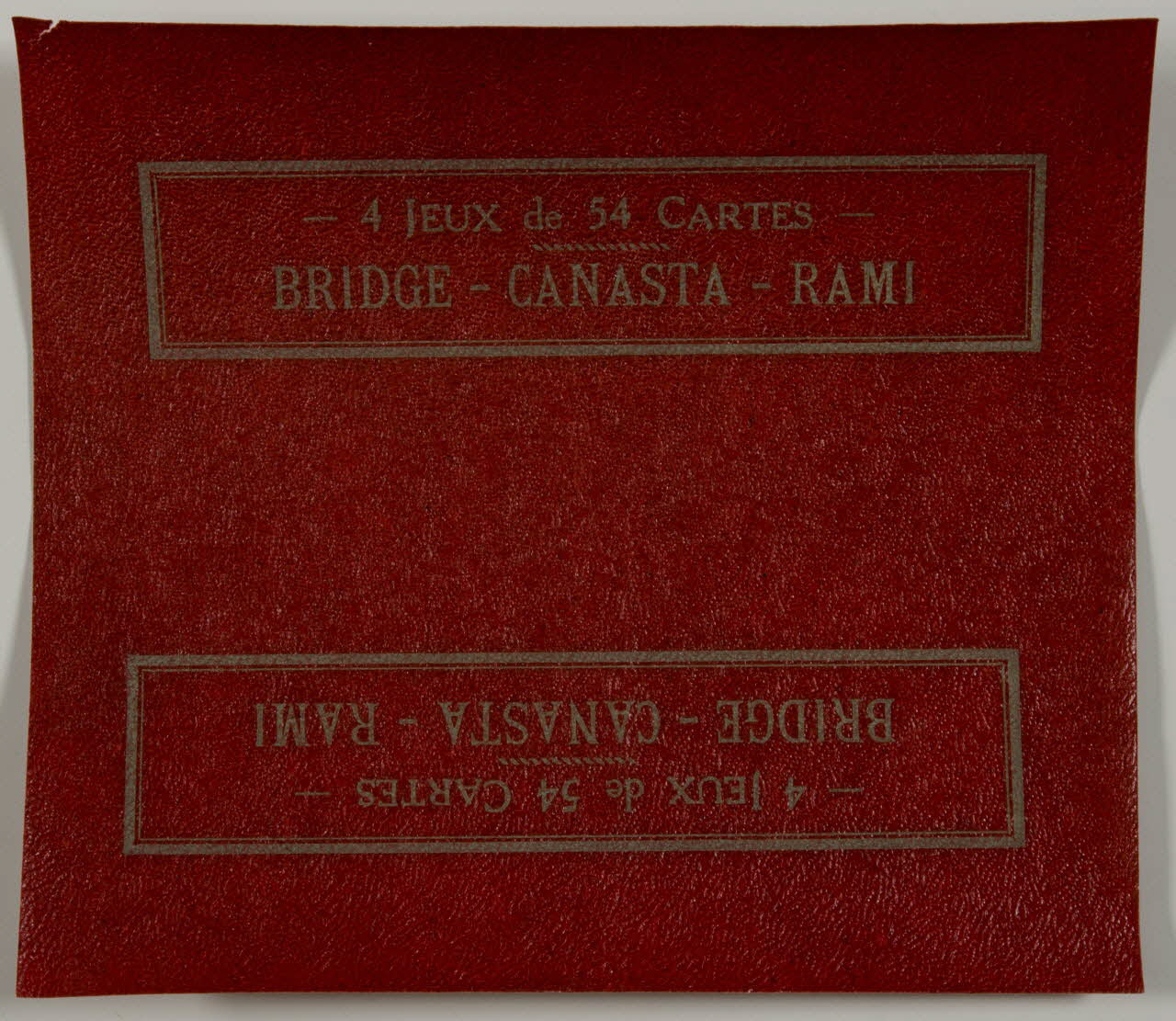 estampe BRIDGE - CANASTA - RAMI 1967.185.1782.4 Photo