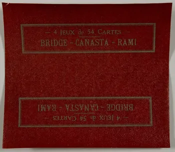 estampe BRIDGE - CANASTA - RAMI 1967.185.1782.4  Photo