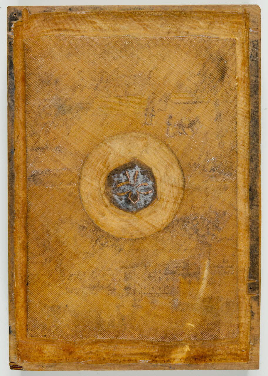 bois d'impression cliché bois pour jeu de cartes 1967.185.1847 Photo