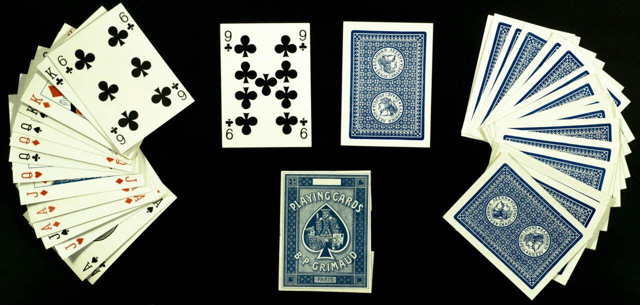 cartes à jouer Jeu de cartes 1967.185.1874.1-36 Photo