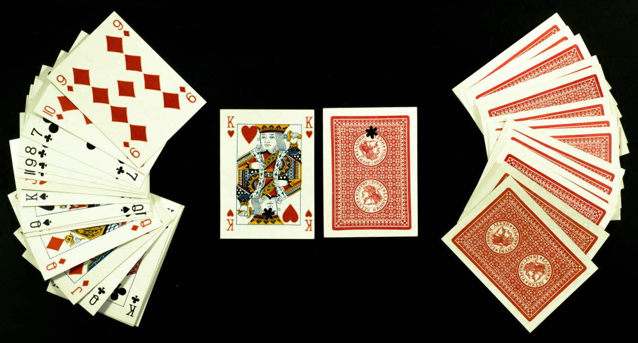 cartes à jouer Jeu de cartes 1967.185.1875.1-35 Photo