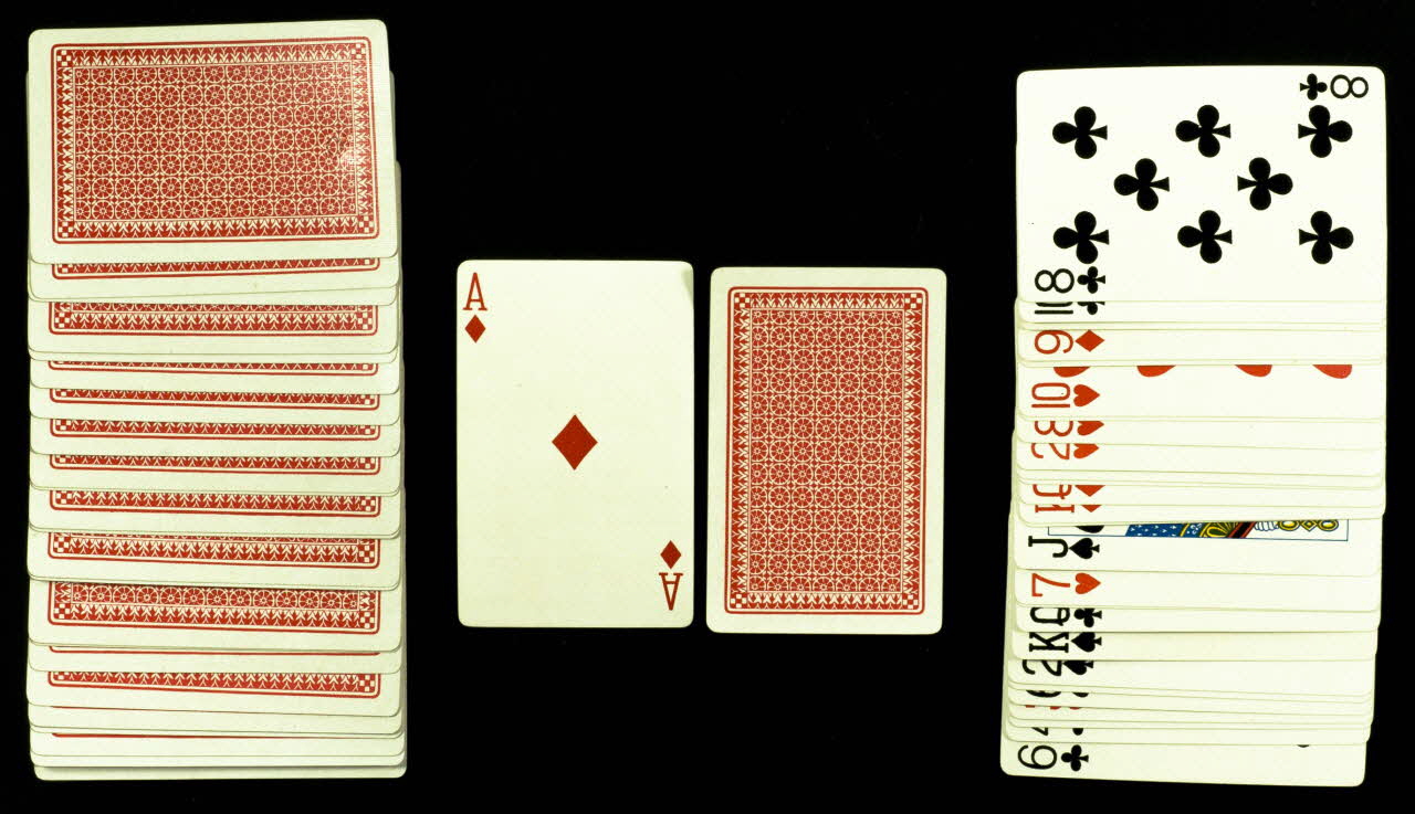 cartes à jouer Jeu de cartes 1967.185.1883.1-53 Photo