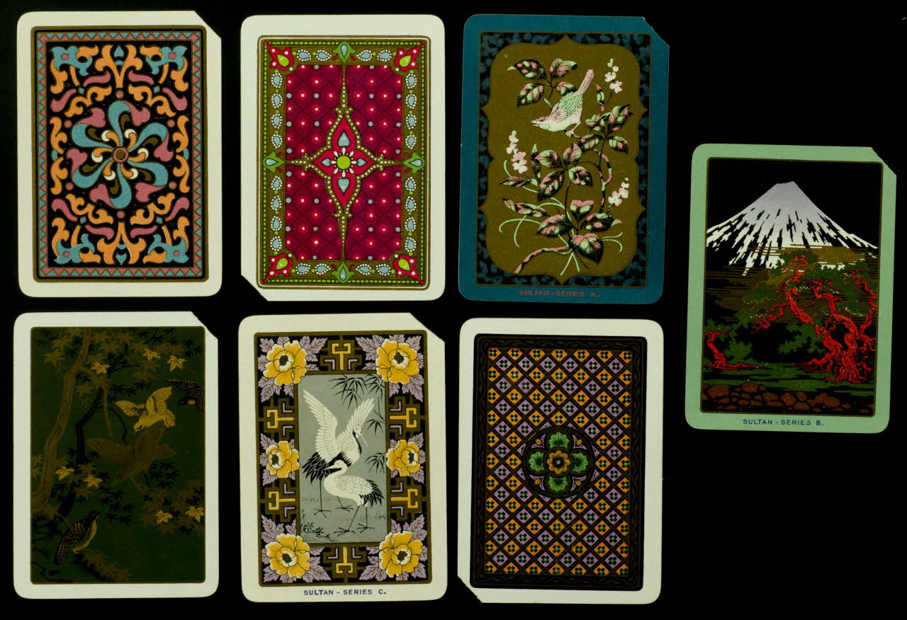 cartes à jouer Cartes à jouer 1967.185.1924.1-7 Photo