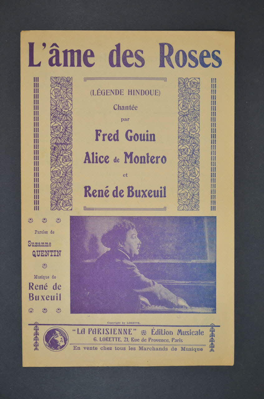 chanson petit format 1966.192.30 Photo Mucem