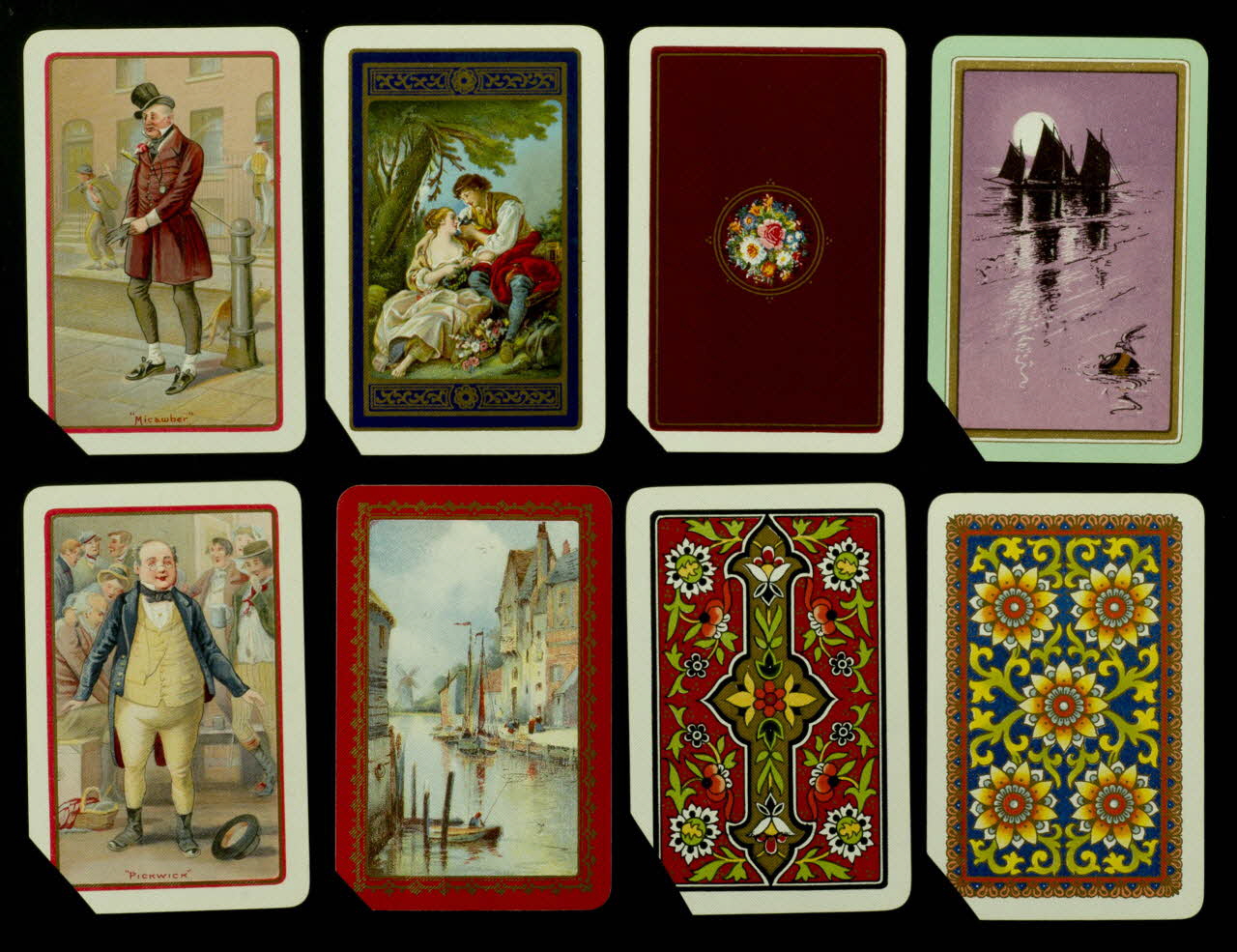cartes à jouer Cartes à jouer 1967.185.1966.1-8 Photo