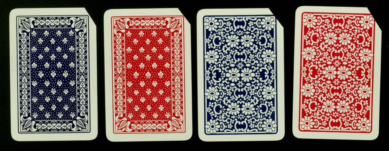 cartes à jouer Cartes à jouer 1967.185.1972.1-4 Photo