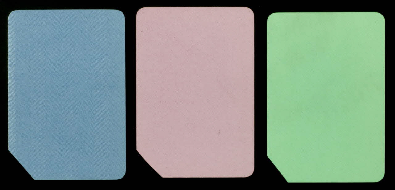 cartes à jouer Cartes à jouer 1967.185.1978.1-3 Photo