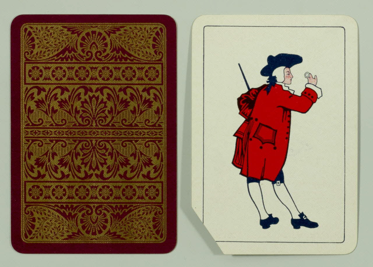 cartes à jouer Cartes à jouer 1967.185.1980.1-2 Photo