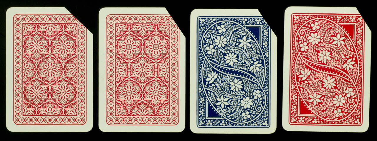 cartes à jouer Cartes à jouer 1967.185.1982.1-4 Photo