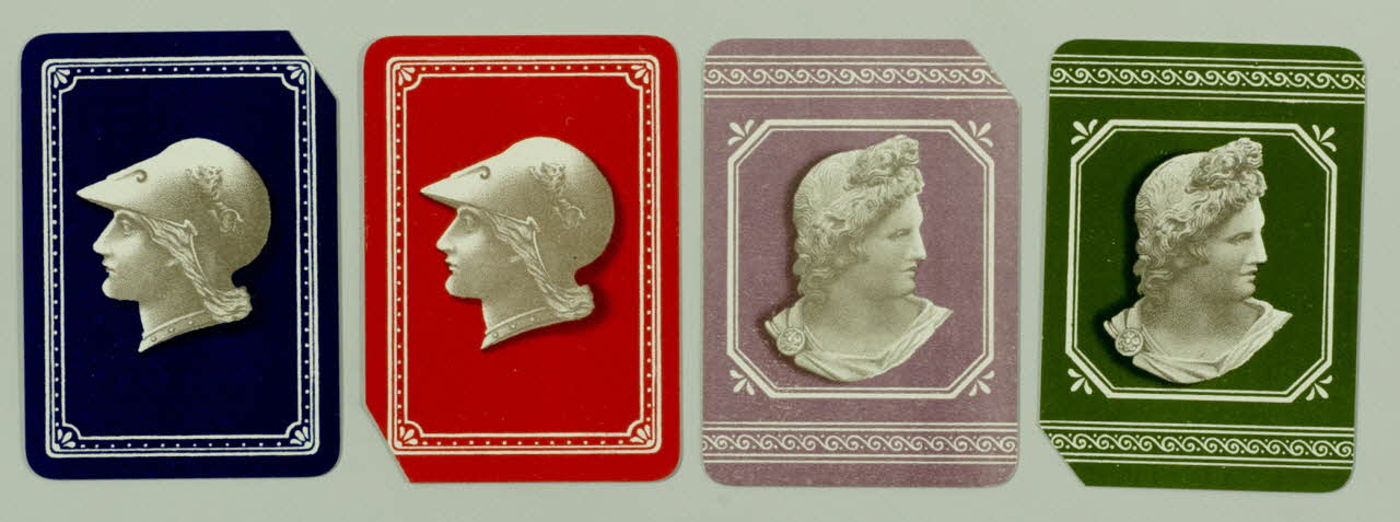 cartes à jouer Cartes à jouer 1967.185.1984.1-4 Photo