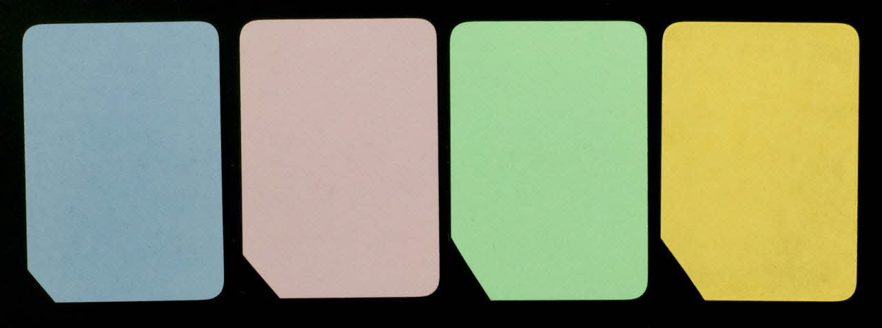 cartes à jouer Cartes à jouer 1967.185.1986.1-4 Photo