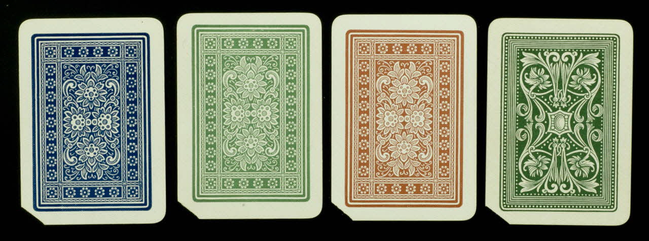 cartes à jouer Cartes à jouer 1967.185.1992.1-4 Photo