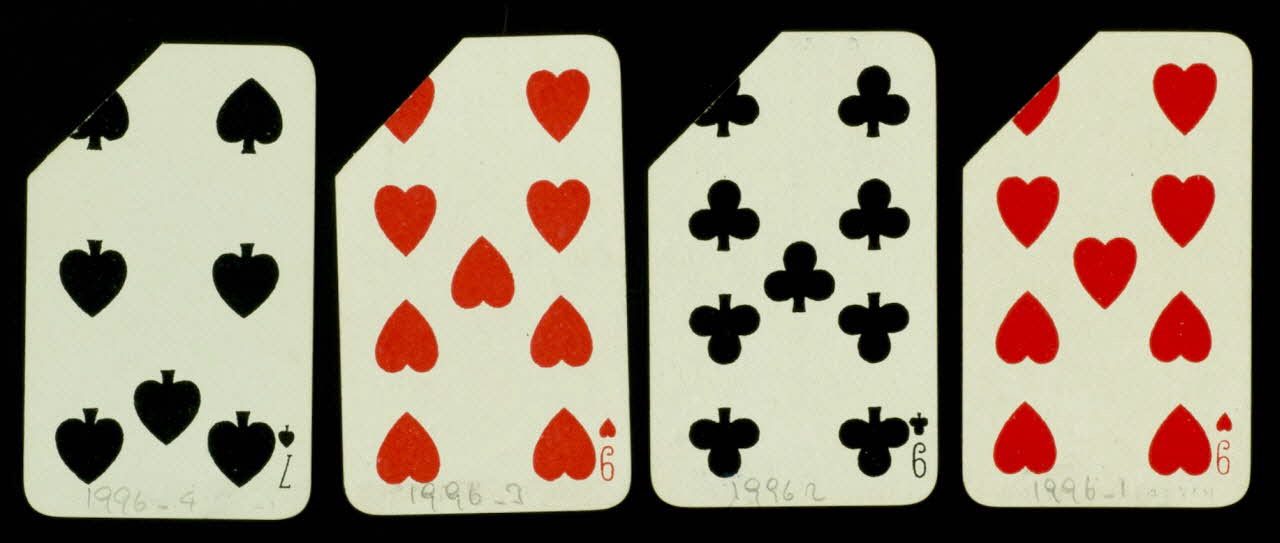 cartes à jouer Cartes à jouer 1967.185.1996.1-4 Photo