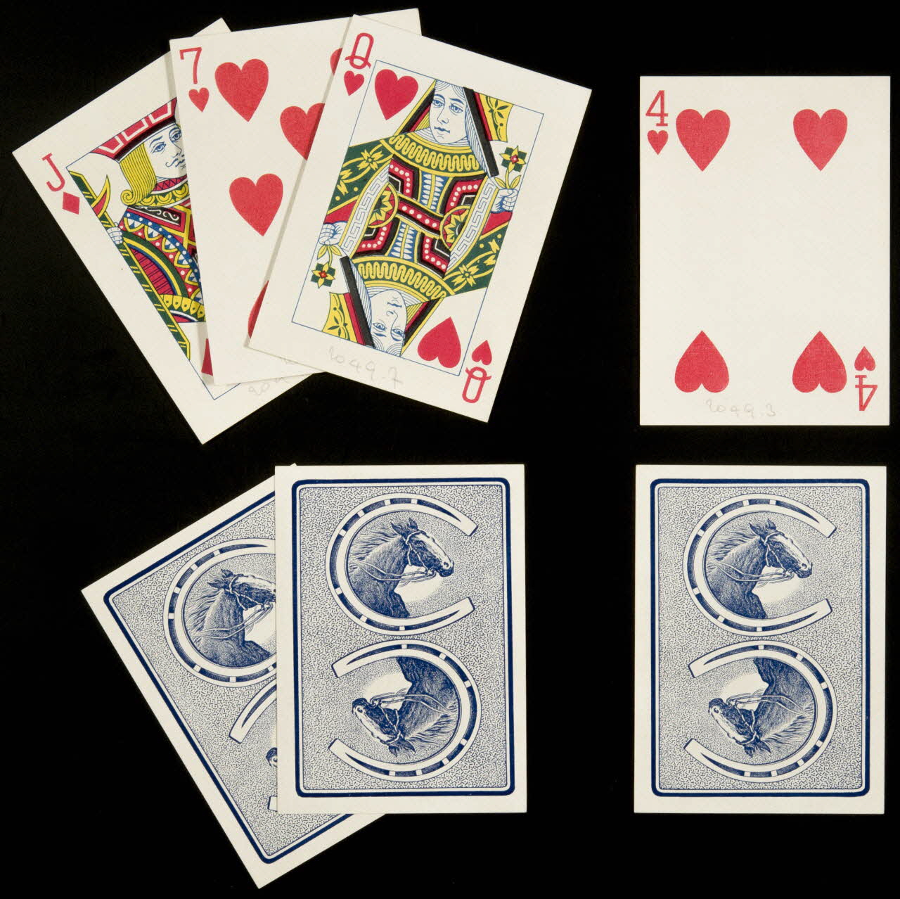 cartes à jouer Cartes à jouer 1967.185.2049.1/7 Photo