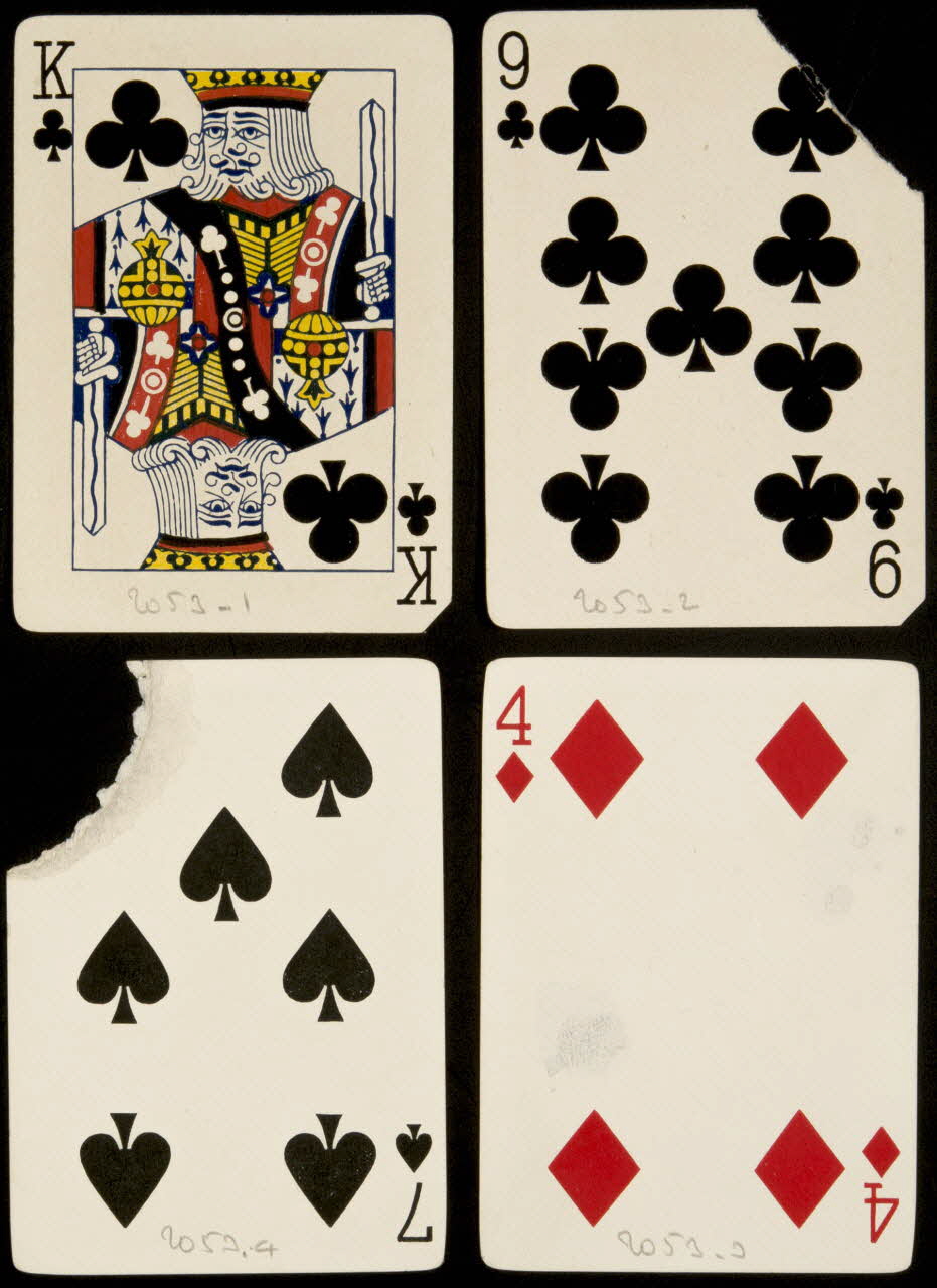 cartes à jouer Cartes à jouer 1967.185.2053.1/4 Photo