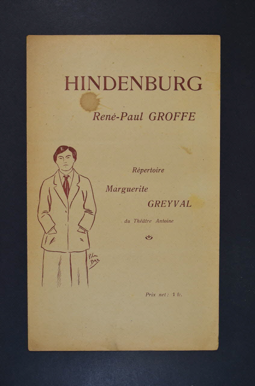 chanson petit format 1966.192.38 Photo Mucem