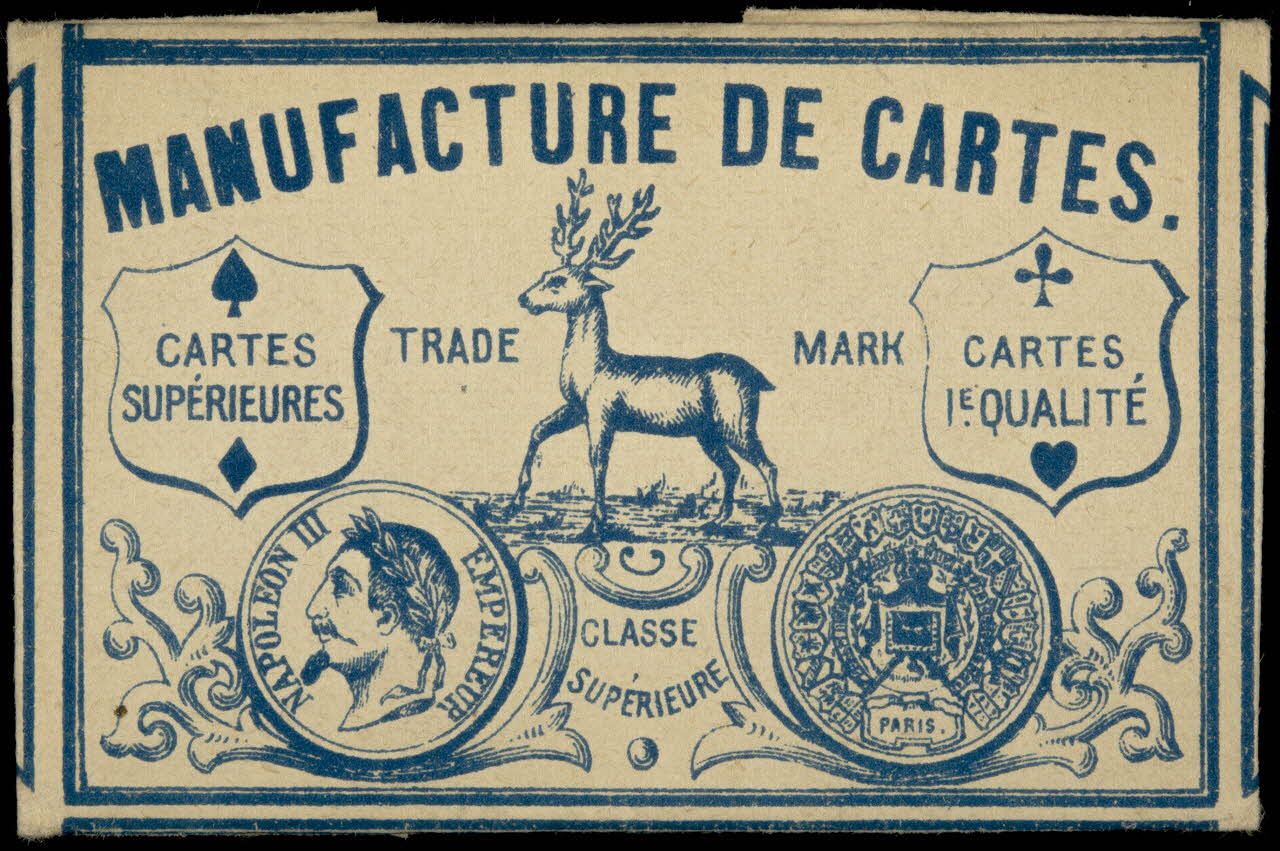 cartes à jouer MANUFACTURE DE CARTES. 1967.185.2169 Photo