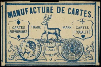 cartes à jouer MANUFACTURE DE CARTES. 1967.185.2169 Photo