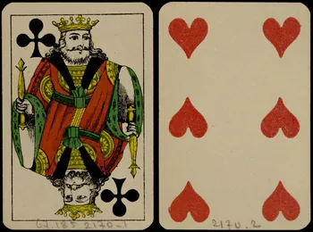 cartes à jouer Cartes à jouer 1967.185.2170.1/2 Photo