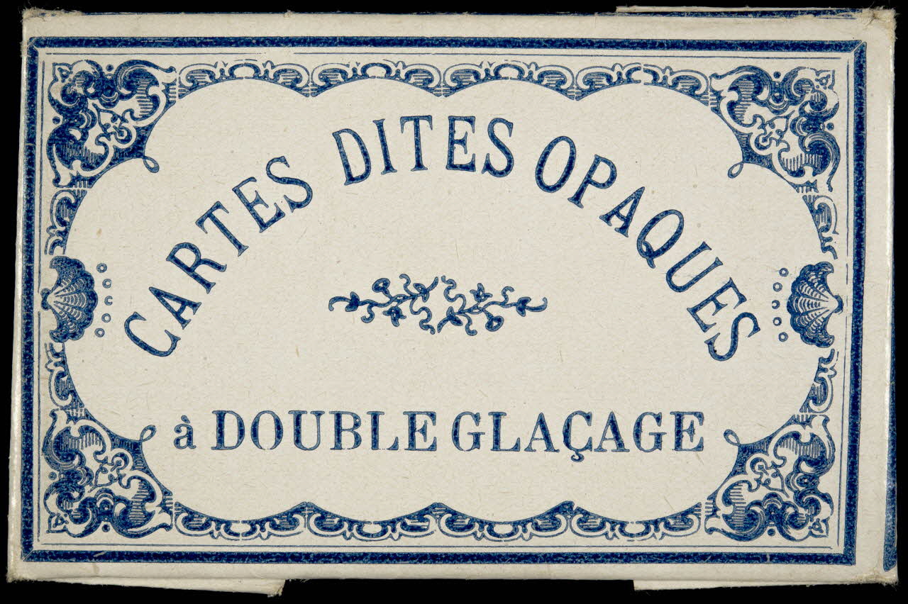 cartes à jouer CARTES DITES OPAQUES  à DOUBLE GLACAGE 1967.185.2173 Photo