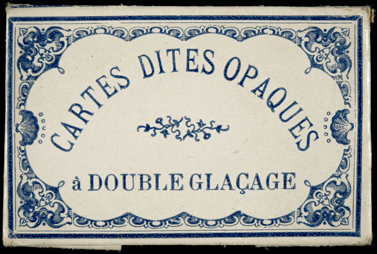 cartes à jouer CARTES DITES OPAQUES  à DOUBLE GLACAGE 1967.185.2177 Photo