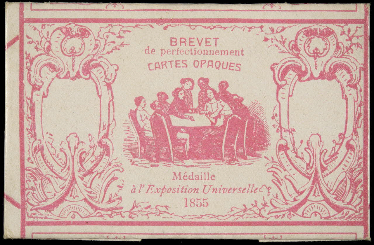 cartes à jouer BREVET  de perfectionnement  CARTES OPAQUES 1967.185.2179 Photo