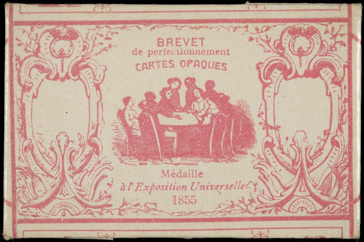 cartes à jouer BREVET  de perfectionnement  CARTES OPAQUES 1967.185.2181 Photo