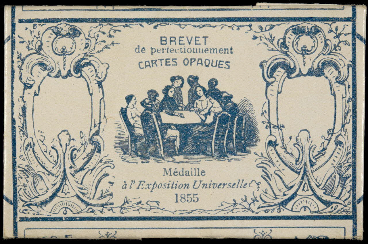 cartes à jouer BREVET  de perfectionnement  CARTES OPAQUES 1967.185.2183 Photo