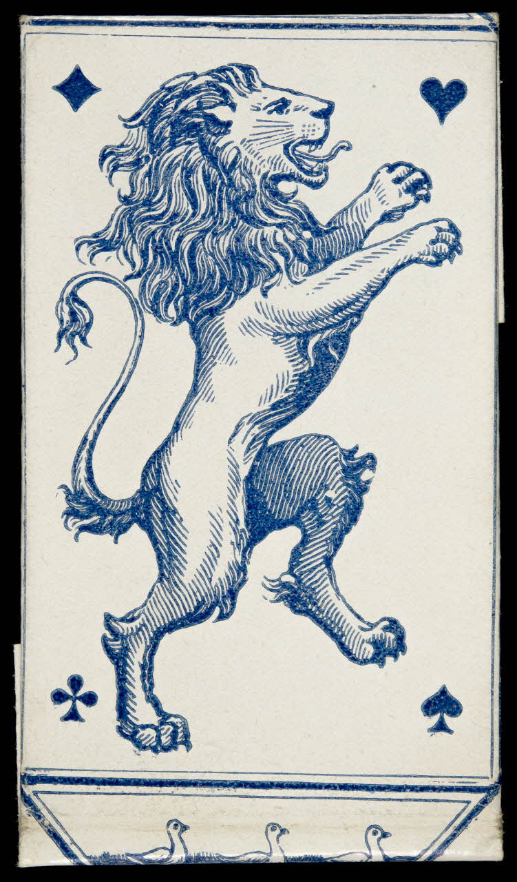 cartes à jouer Papier d'emballage de cartes à jouer 1967.185.2191 Photo