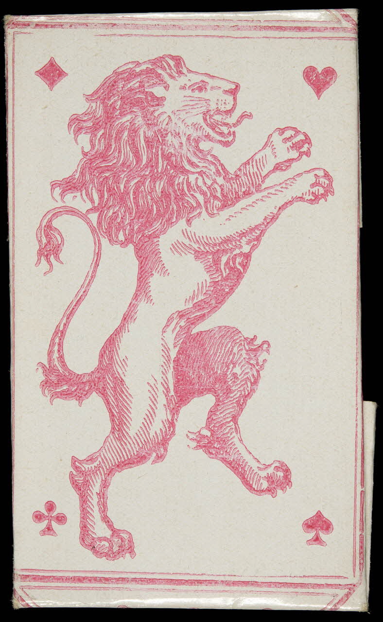 cartes à jouer F.B TRADE MARK 1967.185.2195 Photo