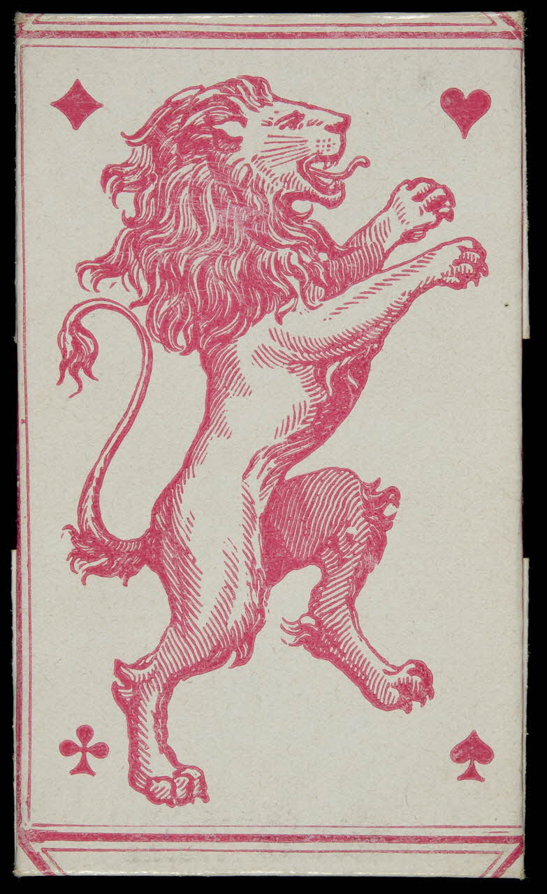 cartes à jouer F.B  TRADE MARK 1967.185.2197 Photo